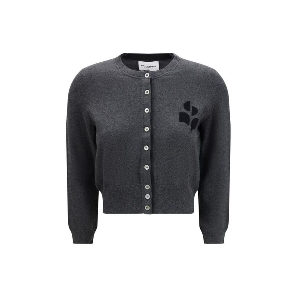 Isabel Marant Étoile Gray Cotton Women's Cardigan